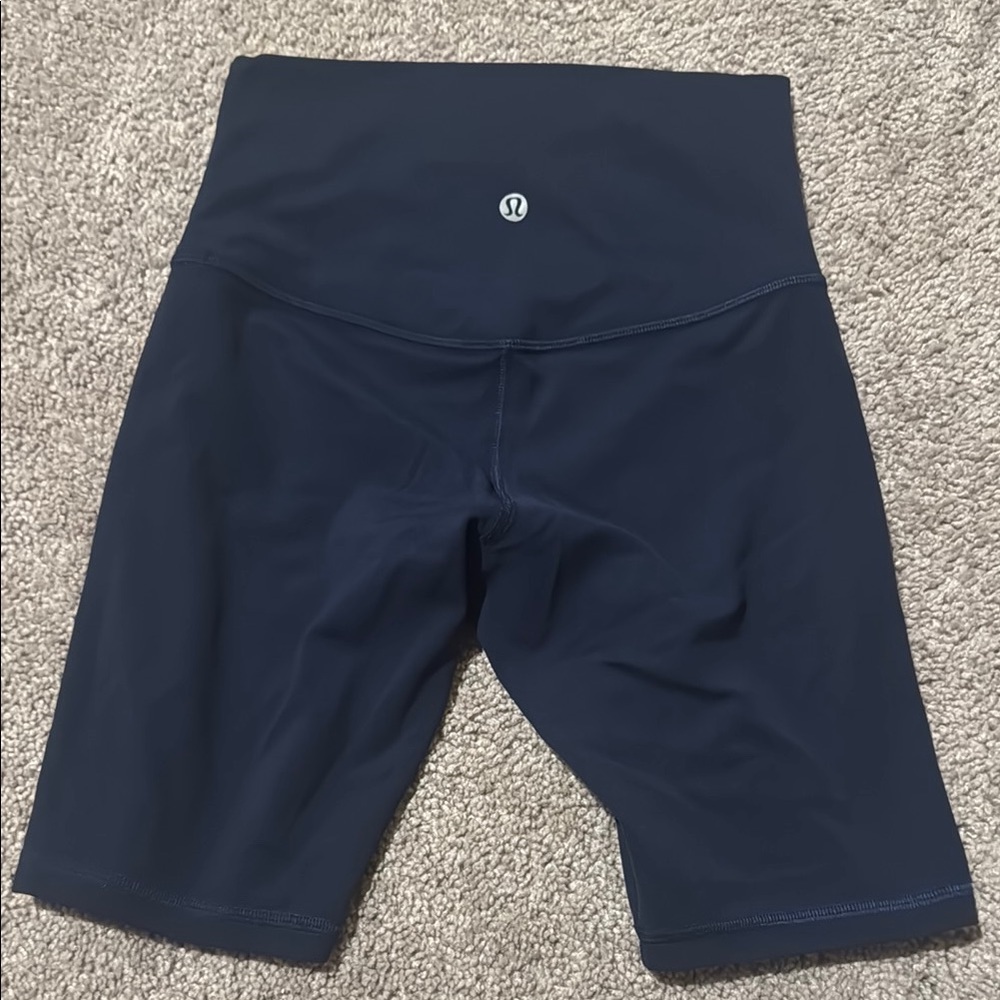 Lululemon Athletica Align Blue Bike Shorts size 4 and 6in length
